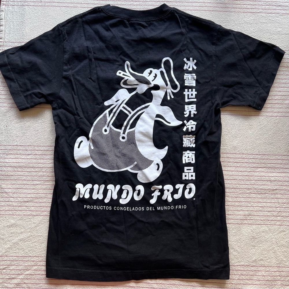 SOLD Cold World Frozen Goods penguin tee